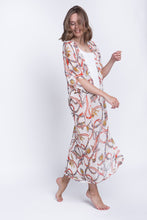 Load image into Gallery viewer, Beach kimono Love and Peace