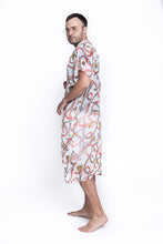 Load image into Gallery viewer, Beach kimono Love and Peace