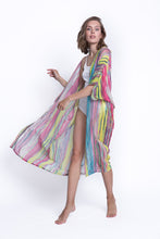 Load image into Gallery viewer, Beach kimono Pink wings