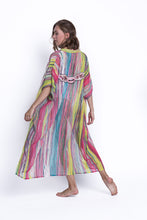 Load image into Gallery viewer, Beach kimono Pink wings