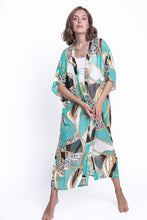 Load image into Gallery viewer, Beach kimono Tiger