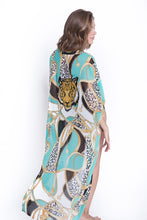 Load image into Gallery viewer, Beach kimono Tiger