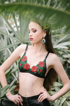 Load image into Gallery viewer, Lace bralette Floral