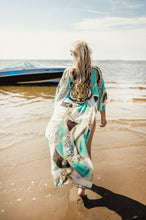 Load image into Gallery viewer, Beach kimono Tiger