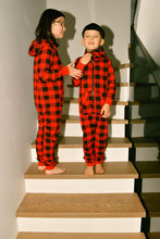 Load image into Gallery viewer, SK checkered unisex kids jumpsuit NOOK – Adult Jumpsuit, Premium Loungewear
