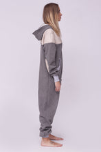 Load image into Gallery viewer, grey women onesie
