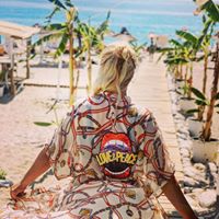 Beach kimono Love and Peace