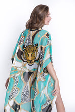 Load image into Gallery viewer, Beach kimono Tiger
