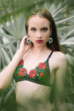 Load image into Gallery viewer, Lace bralette Floral
